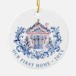 Grandmillennial   Erste Zuhause Keramik Ornament
