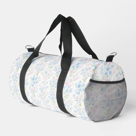 Grandmillennial Floral Duffle Bag (Rechte Ecke)