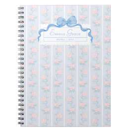 Grandmillennial Floral Notebook Journal Notizblock
