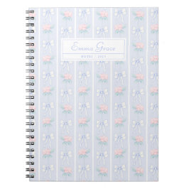 Grandmillennial Floral Notebook Journal Notizblock