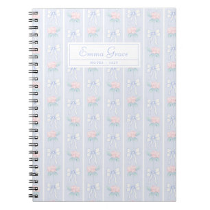 Grandmillennial Floral Notebook Journal Notizblock