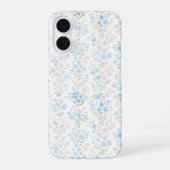 Grandmillennial Floral Phone Case iPhone 16 Hülle (Rückseite)