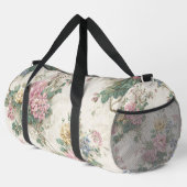 Grandmillennial Floral Tapestry Duffle Bag (Rechte Ecke)