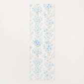 Grandmillennial Floral Yoga Mat Yogamatte (Rückseite)