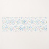 Grandmillennial Floral Yoga Mat Yogamatte (Vorderseite (Horizontal))