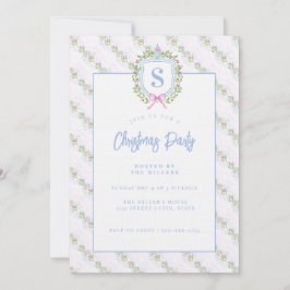 Grandmillennial Ginger Jar Wappen Monogram Einladung