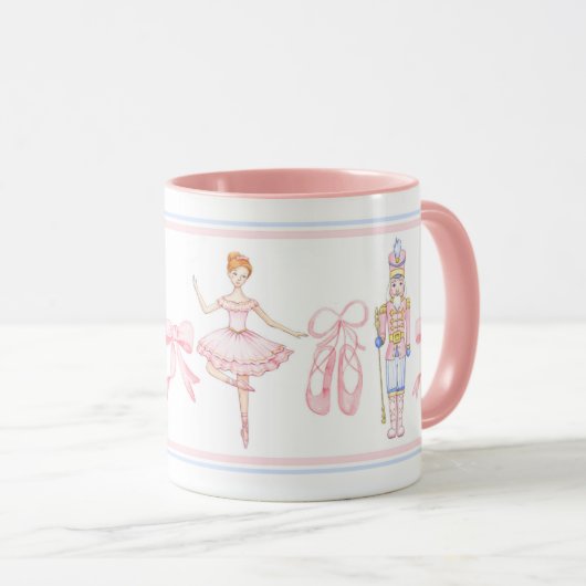 Grandmillennial Nutcracker Tasse (VorderseiteRechts)