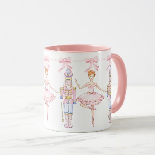 Grandmillennial Nutcracker Tasse (VorderseiteRechts)