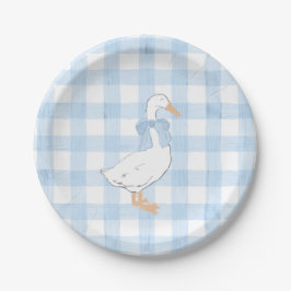 Grandmillennial One Albern Goose Paper Plate Pappteller