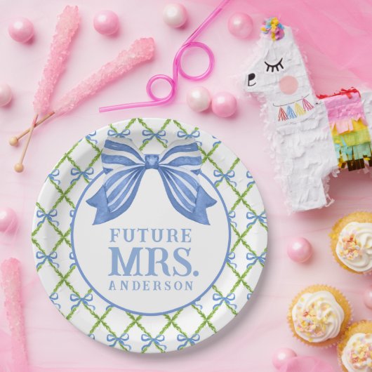 Grandmillennial Topiary | Frau Future Pappteller (Party)