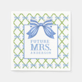 Grandmillennial Topiary | Frau Future Serviette (Vorderseite)