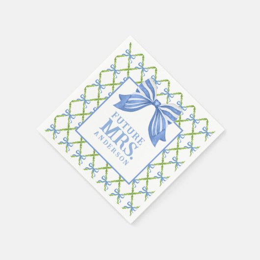 Grandmillennial Topiary | Frau Future Serviette (Ecke)