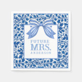 Grandmillennial Topiary | Frau Future Serviette (Vorderseite)