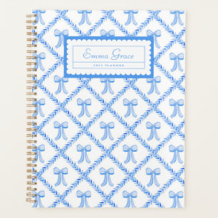 Grandmillennial Trellis Bows Planner Planer
