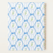 Grandmillennial Trellis Bows Planner Planer (Rückseite)