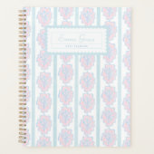 Grandmillennial Trellis Floral Planner Planer (Vorderseite)