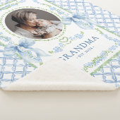 Grandmillennial Watercolor Bows Oma Foto Sherpadecke (3/4)