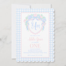 Grandmillennial Watercolor Wappen