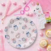 Grandmillennial | Weihnachtsschmuck Pappteller (Party)