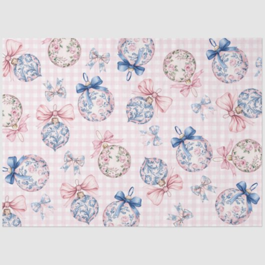 Grandmillennial | Weihnachtsschmuck Seidenpapier (Vorderseite)