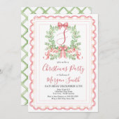 GrandmillienISCHE Weihnachtsfeiertage-Party Einlad Einladung (Vorne/Hinten)