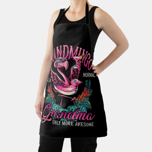 Grandmingo Großmutter Flamingo Lover Gramma Schürze (InSitu)