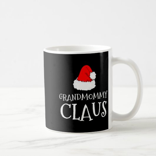 Grandmommy Claus Christmas Santa's Pajama Family M Kaffeetasse (Rechts)