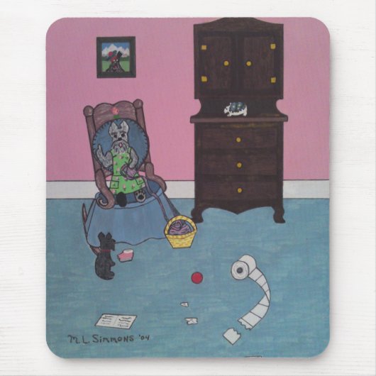 GRANDMOMS'S WENIG RASCH MOUSEPAD (Vorne)