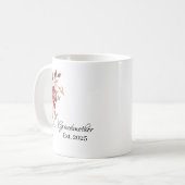 Grandmother Est. Year – Family Milestone Kaffeetasse (Vorderseite Links)
