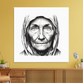 GRANDMOTHER LEINWANDDRUCK (Insitu (Wohnzimmer))