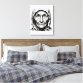 GRANDMOTHER LEINWANDDRUCK (Insitu (Schlafzimmer))