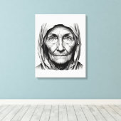 GRANDMOTHER LEINWANDDRUCK (Insitu (Holzboden))