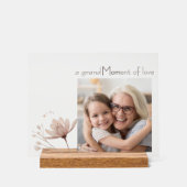 Grandmother Mother's Day Photo Acrylic Gift Acrylschild (Vorderseite)