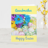 ***GRANDMOTHER*** SIE LIEBEN "EASTER"-KARTE KARTE (Gelbe Blume)
