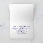 Grandmutter Gender Neutral Karte (Innenseite)