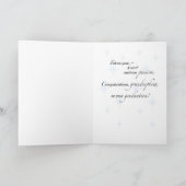 Grandnephew Abschluss Star Karte (Innenseite)