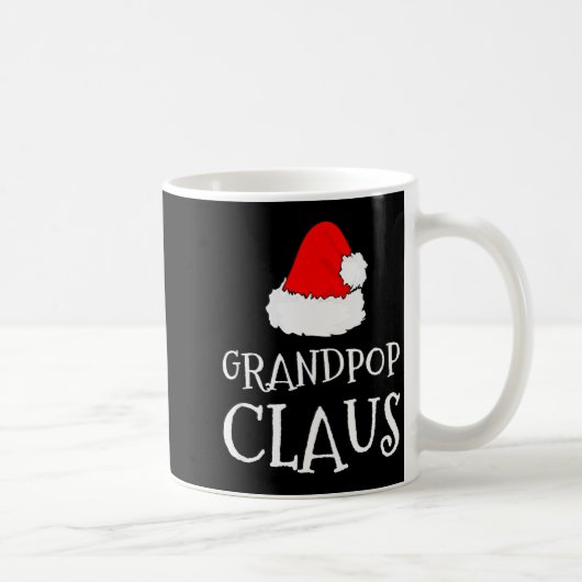 Grandp Claus Christmas Santa's Pajama Family Match Kaffeetasse (Rechts)