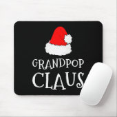 Grandp Claus Christmas Santa's Pajama Family Match Mousepad (Mit Mouse)