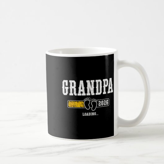 Grandpa 2026 Loading Grandpa Est. 2026, New Grandp Kaffeetasse (Rechts)