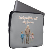 Grandpa and Grandkids Laptopschutzhülle (Vorne Rechts)