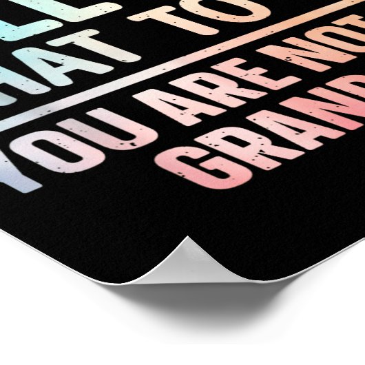 Grandpa Art For Grandfather Papa Pa From Grandkids Poster (Ecke)