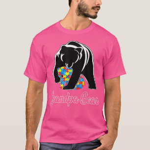 Grandpa Bear Autism Awareness Autism Premium 967 T-Shirt