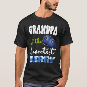 Grandpa Berry 1. Geburtstag Blueberry Thema Sweete T-Shirt