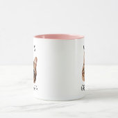 Grandpa Birthday Custom Cat Face Mug Tasse (Zentrum)