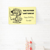 Grandpa Birthday DON'T GIVE AF Banner (InSitu)