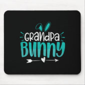 Grandpa Bunny Premium Tri-blend Mousepad (Vorne)