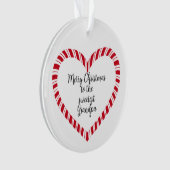 Grandpa Christmas Tree Sweetest Ornament (Vorderseite)
