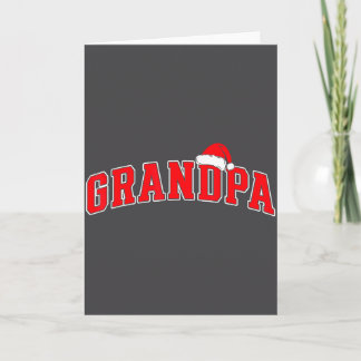 Grandpa Claus Christmas Matching Family Xmas Pajam Karte