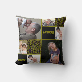  Grandpa Custom Photo Collage  Kissen