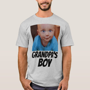 GRANDPA CUSTOM-T - SHIRT - ADD GRANDCHILD'S FOTO